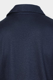 LPM linen polo shirt - Navy - Swiss price 65 - to be checked by Dorit