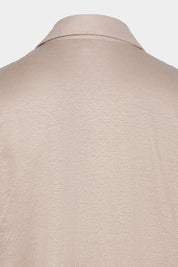 LPM linen polo shirt - Hazelnut - Swiss price 65 - to be checked by Dorit