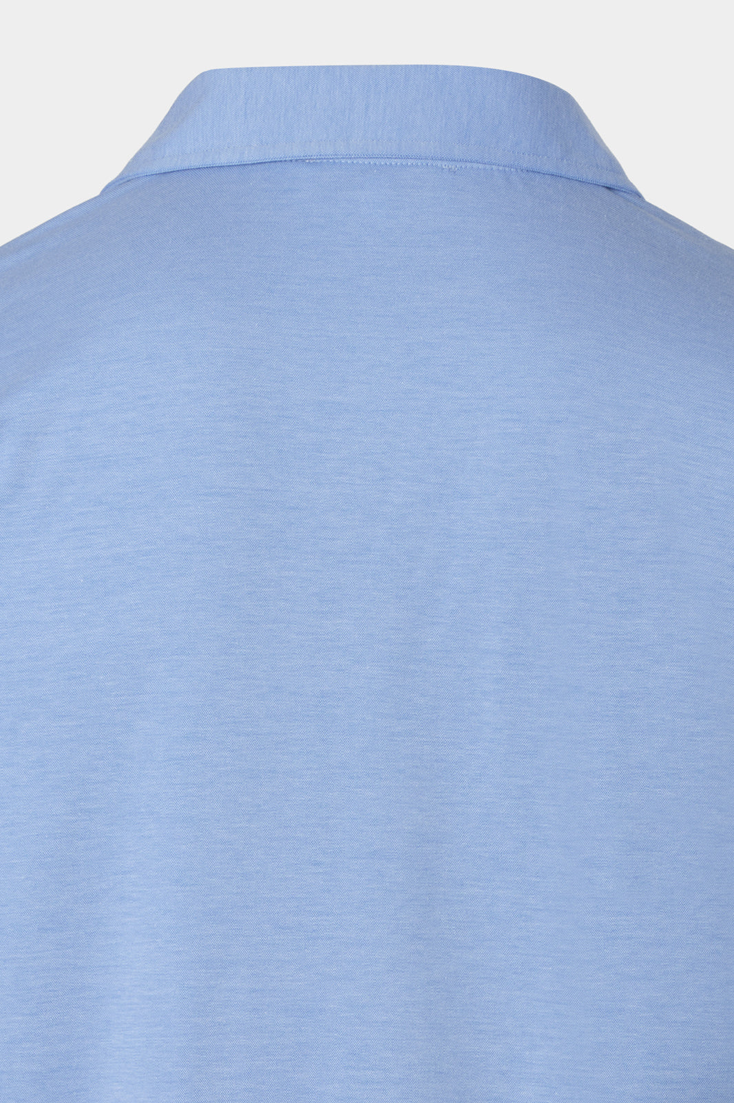 Jersey cotton polo shirt - Sky blue
