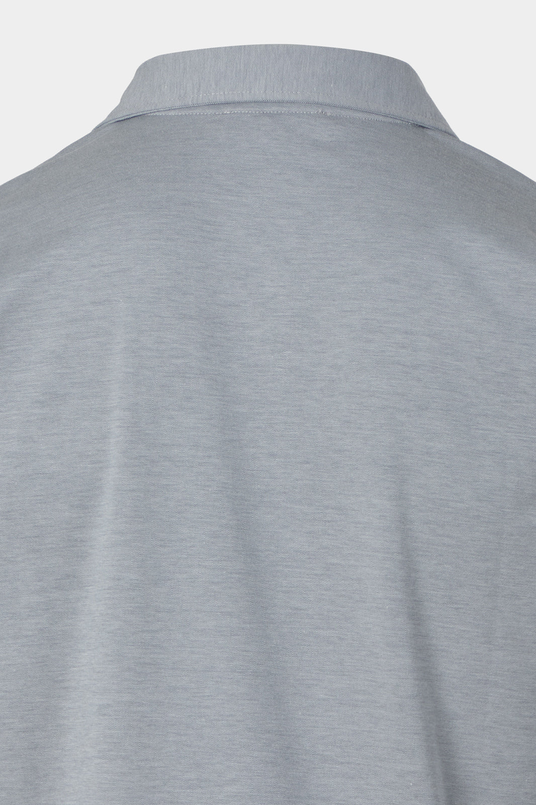 Jersey cotton polo shirt - Grey