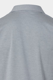 Jersey cotton polo shirt - Grey