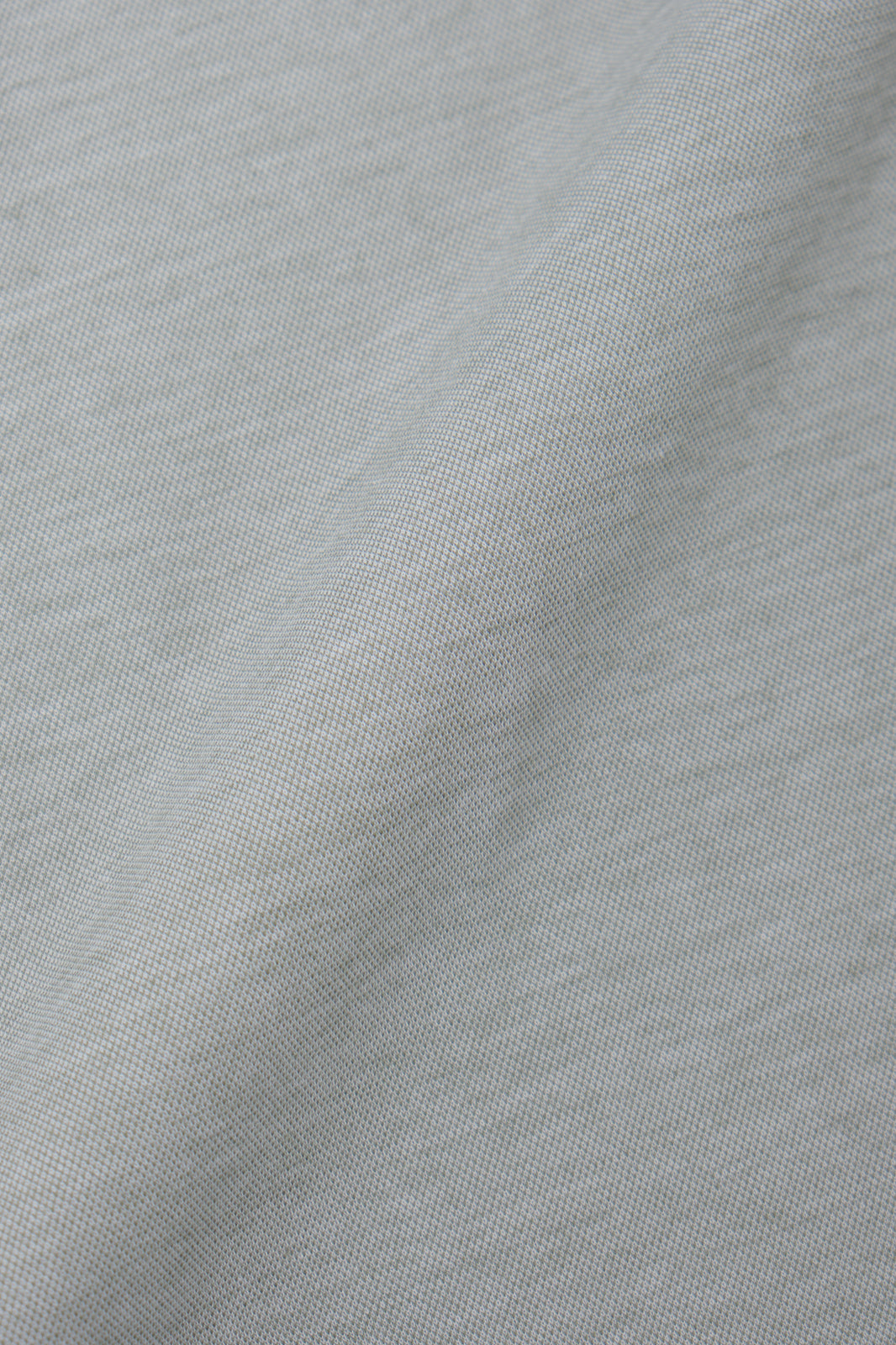 Cotton jersey polo shirt - Sage