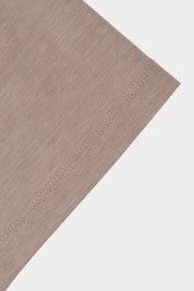 Jersey cotton polo shirt - Taupe