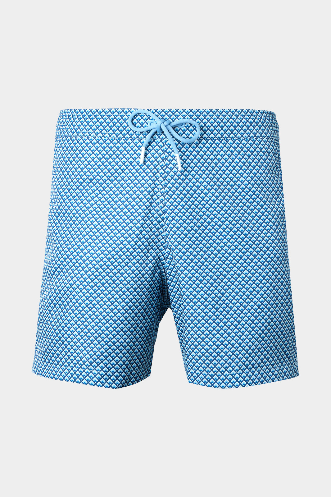 Photo fond blanc d'un maillot de bain Danyberd avec taille élastique, cordon de serrage et embouts en métal finition mate
