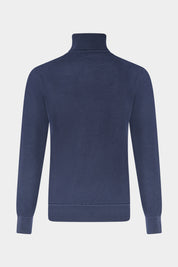 Turtleneck Sweater - Navy