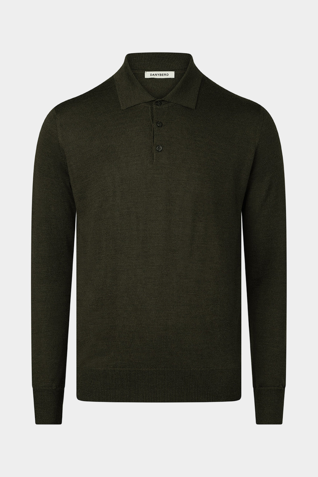 Polo neck sweater - Khaki