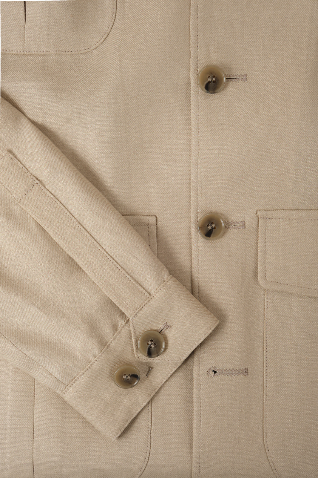 Veste Saharienne en lin - Beige