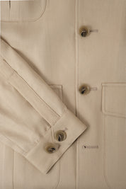Veste Saharienne en lin - Beige