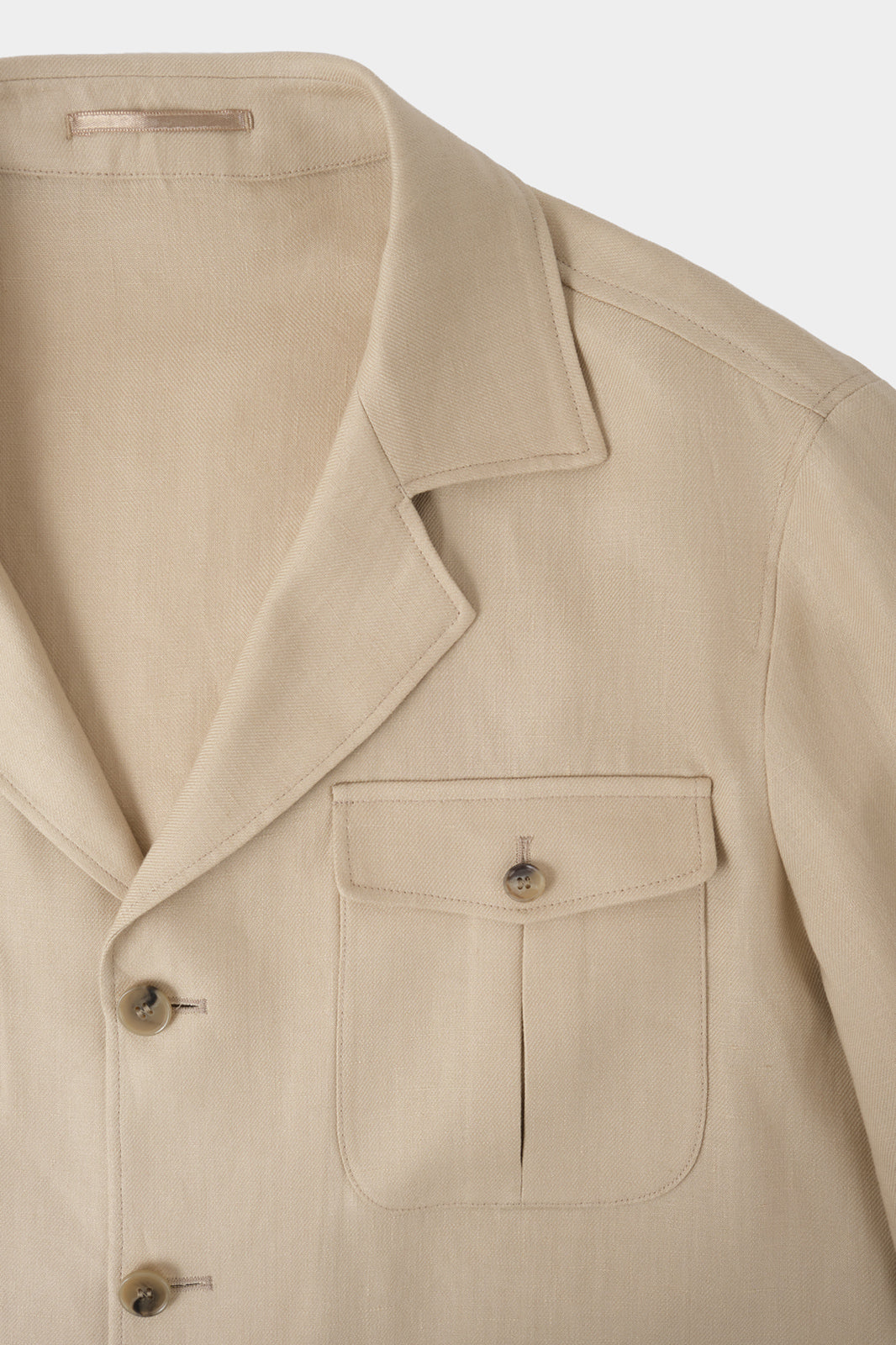Veste Saharienne en lin - Beige