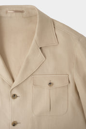 Veste Saharienne en lin - Beige