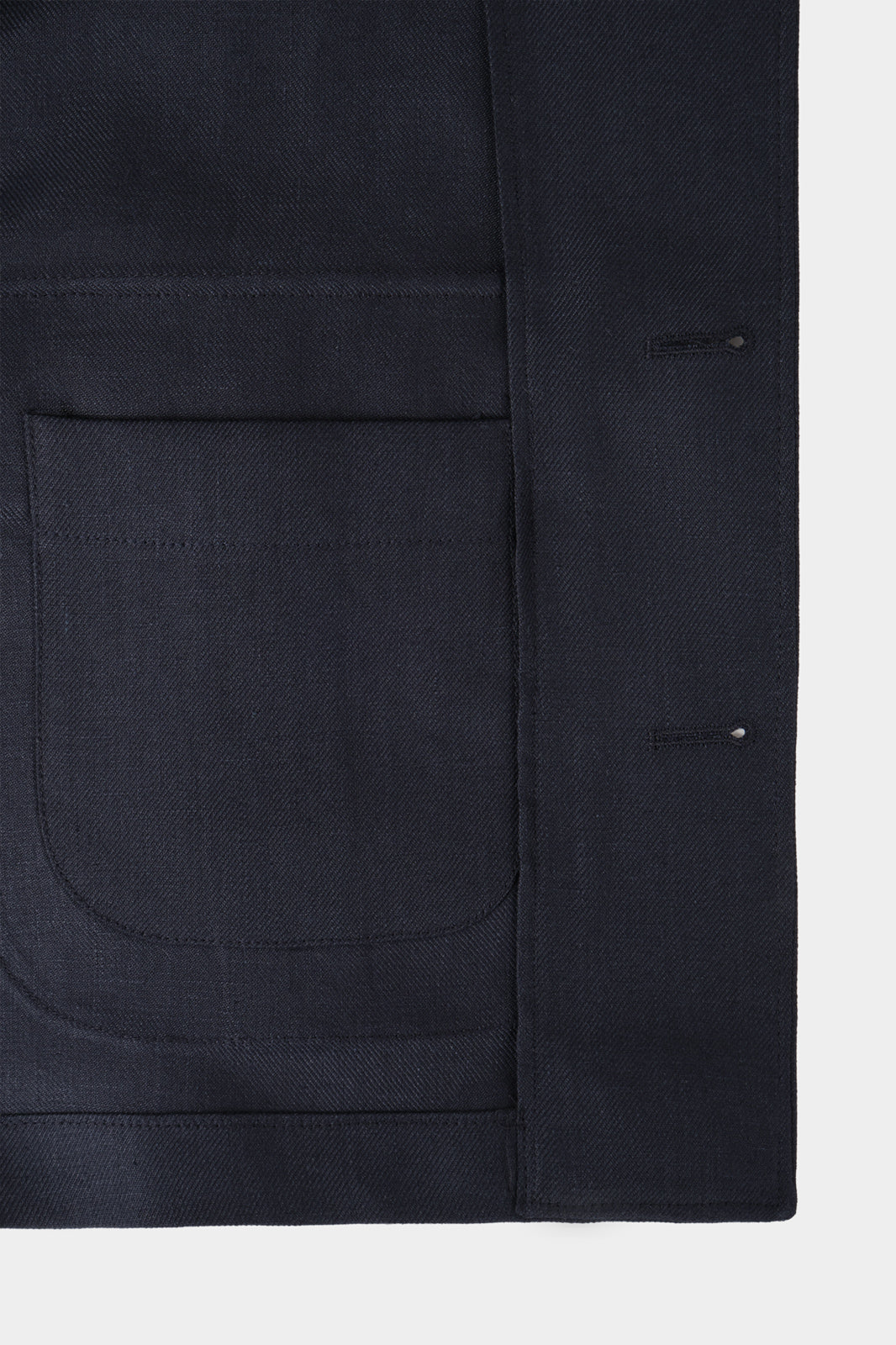 Veste Saharienne en lin - Marine
