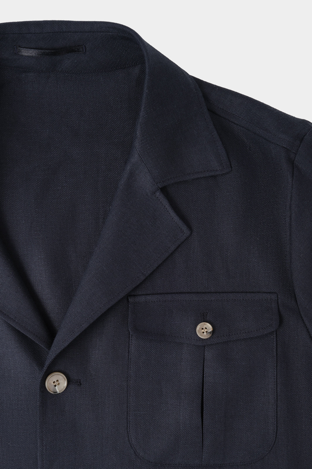Veste Saharienne en lin - Marine