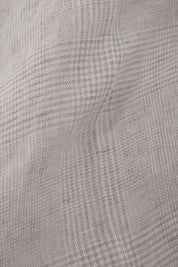 Prince of Wales drawstring trousers - Grey - Check description - Swiss price 149 - to be checked by Dorit
