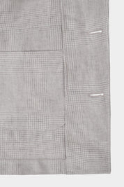 Veste Saharienne en lin - Prince de Galles
