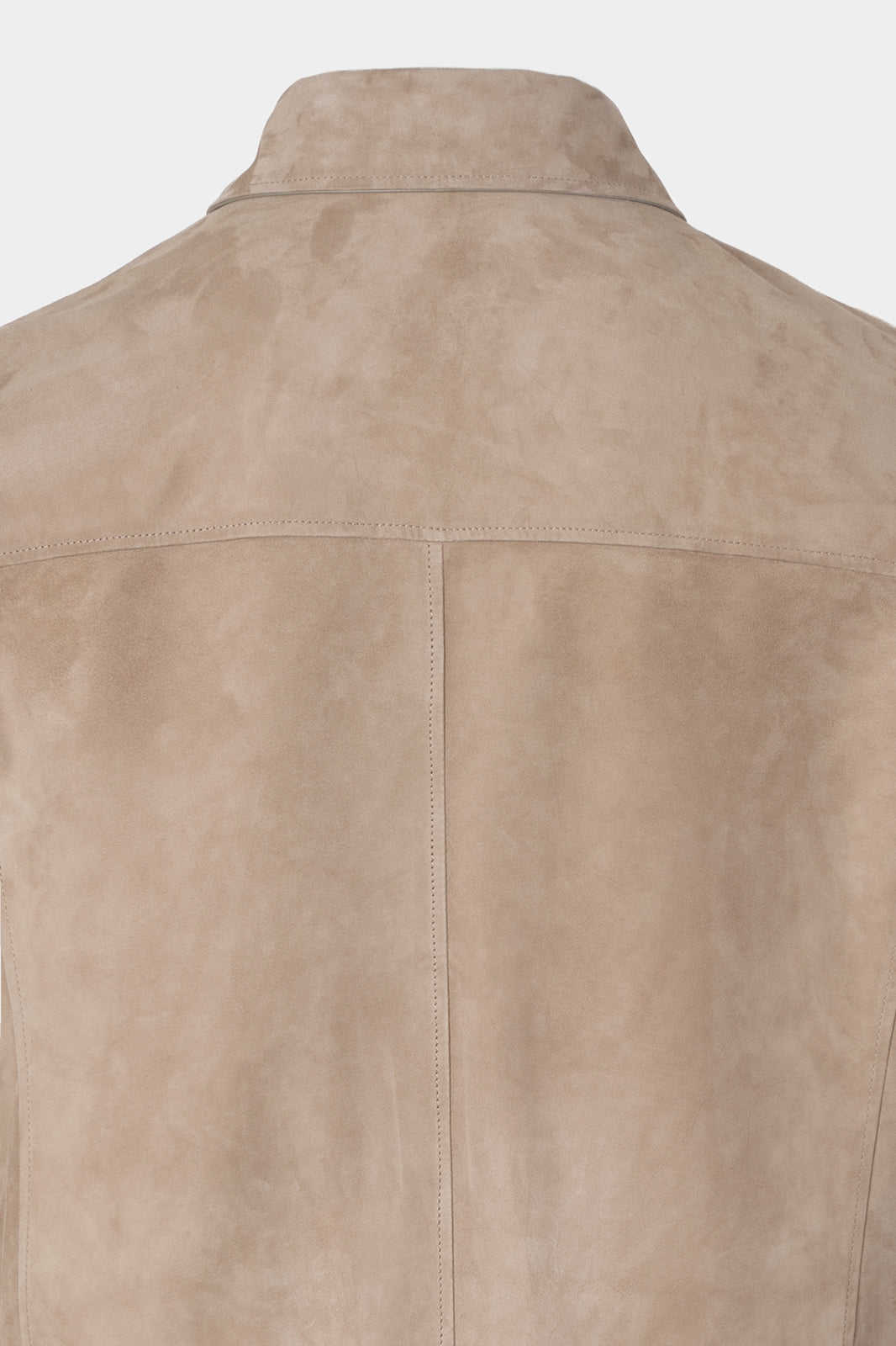 Surchemise en peau - Taupe
