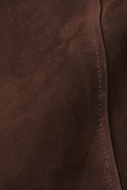Surchemise en peau - Marron