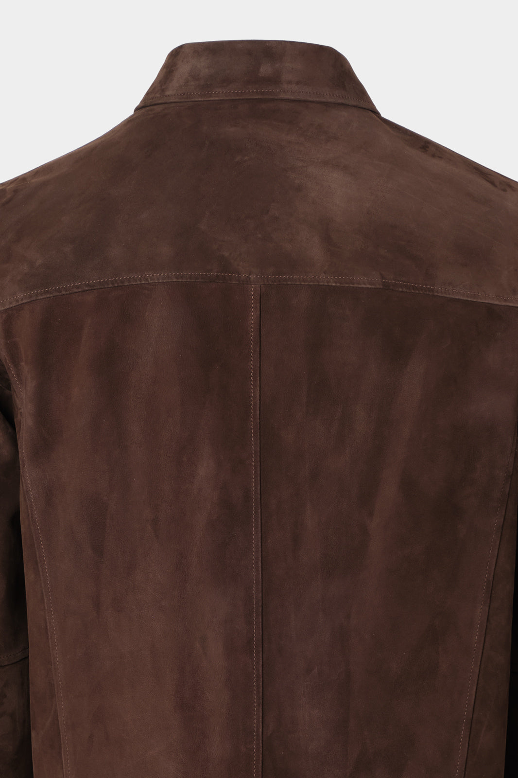 Surchemise en peau - Marron