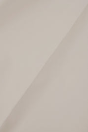 Pantalon à patte de serrage en coton - Beige