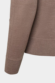 V-neck sweater - Taupe - awaiting photo and alt text - Swiss price 93