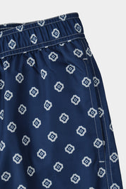 Navy swim shorts with white flowers - missing photo, alt text - Swiss price 90