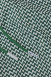 Short de bain ENFANT kaki à motif vague