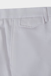 Pantalon cargo - Blanc