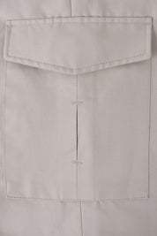 Pantalon cargo - Gris clair
