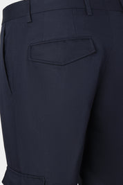 Pantalon cargo - Marine