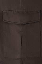 Pantalon cargo - Marron