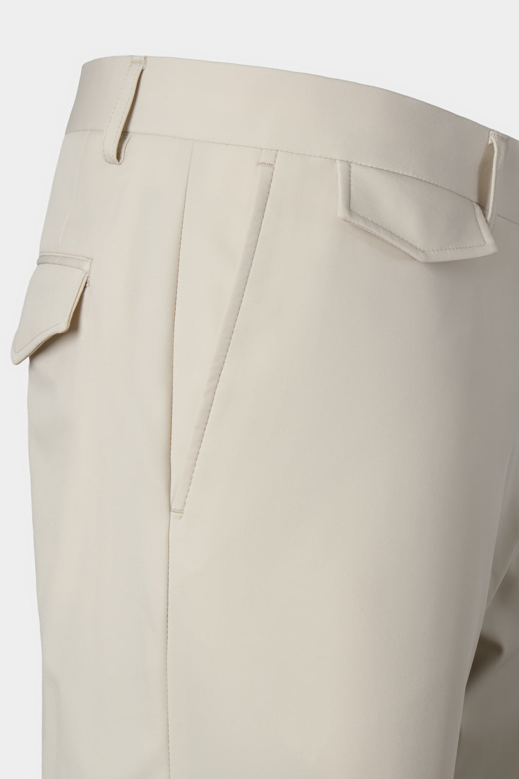 Pantalon cargo Bon - écru