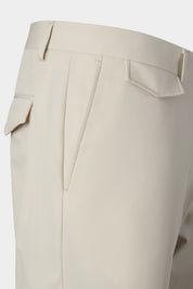 Pantalon cargo Bon - écru