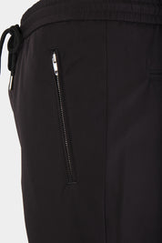 Technical jogger pants with zip pockets - Black