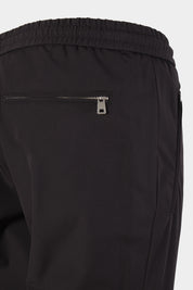 Technical jogger pants with zip pockets - Black
