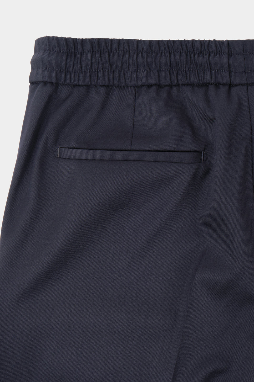 Pantalon jogpant en laine oversize - Marine