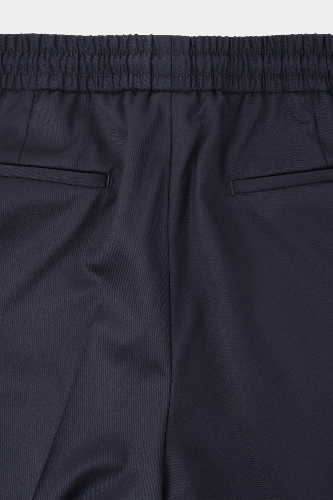 Pantalon jogpant en laine oversize - Marine