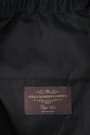 Pantalon jogpant en laine oversize - Marine