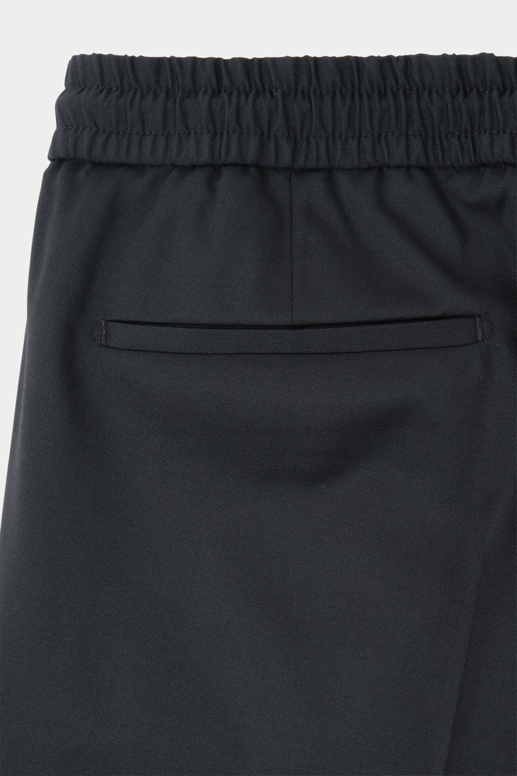 Pantalon jogpant en laine oversize - Noir