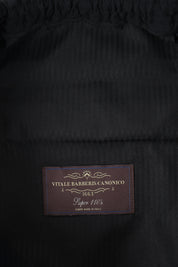 Pantalon jogpant en laine oversize - Noir