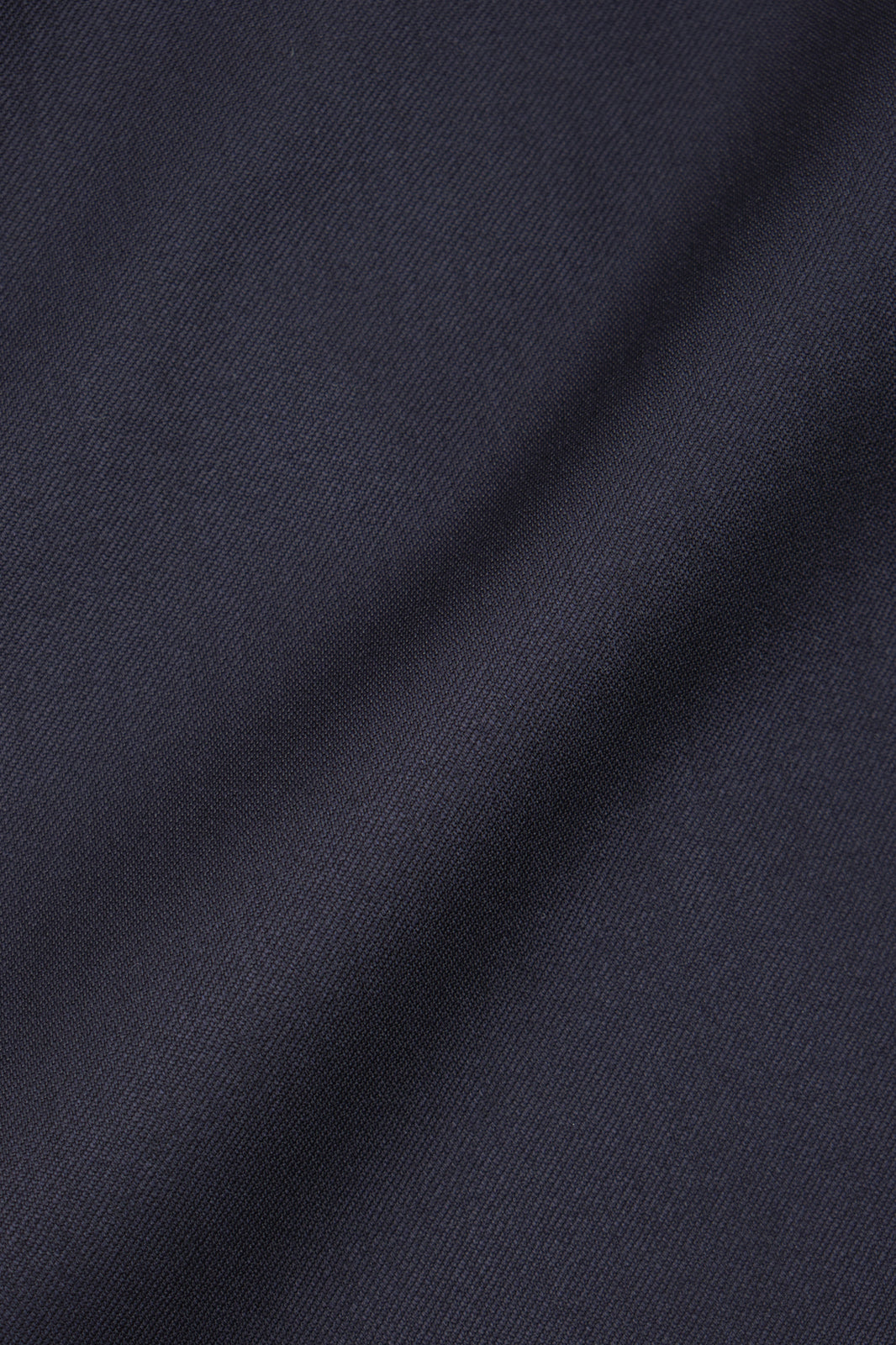 Oversized pleated wool trousers - Navy