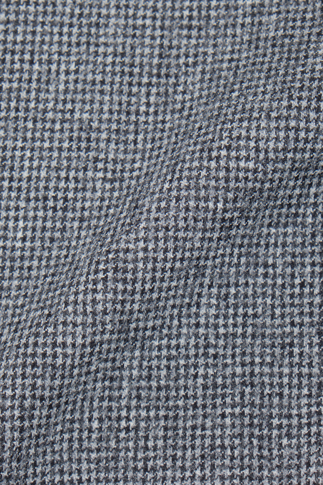 Oversized pleated trousers - Houndstooth grey