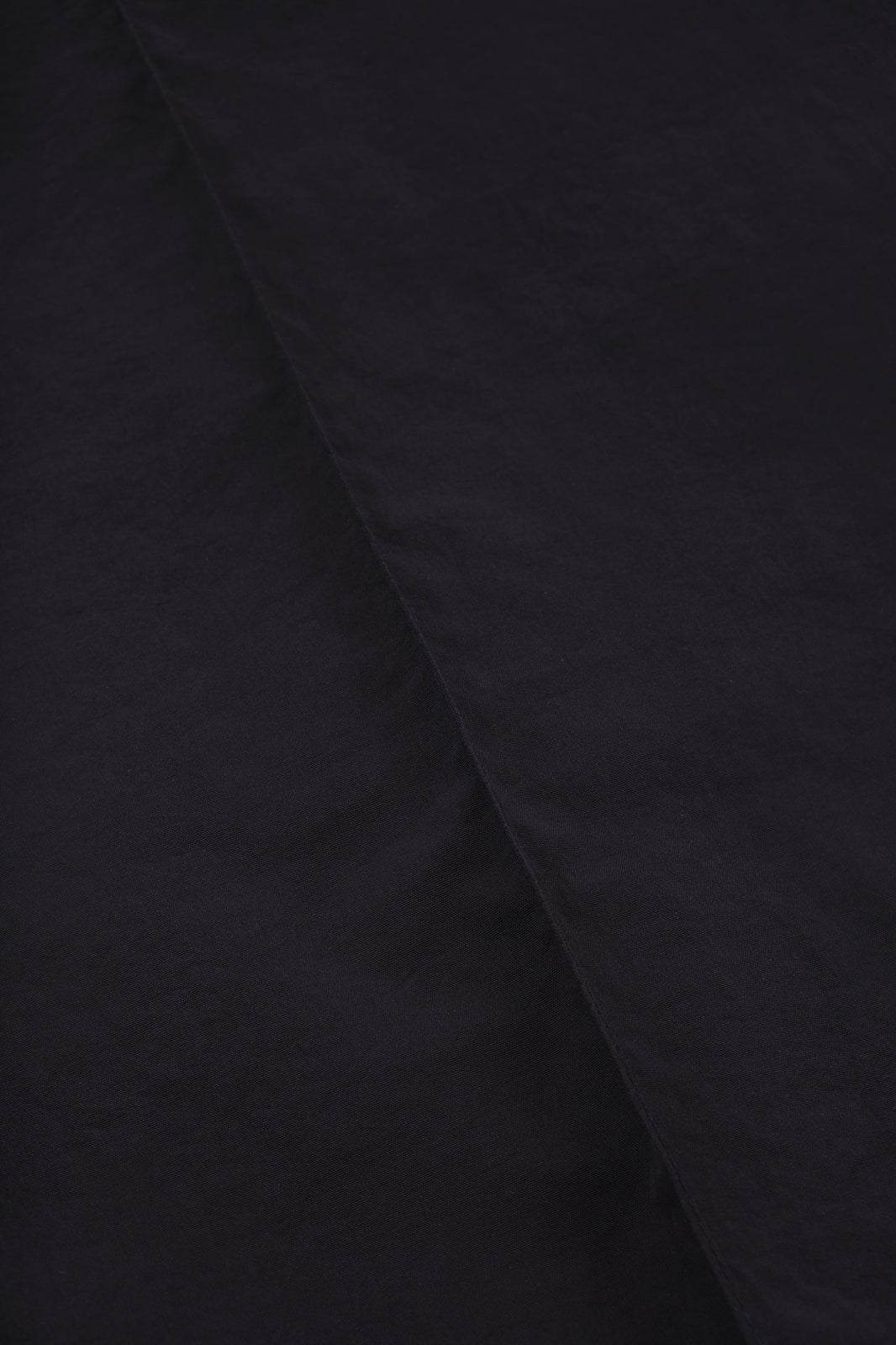 Pantalon Jog Crush zippé en Nylon froissé - Noir