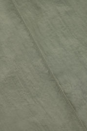 Pantalon Jog Crush zippé en Nylon froissé - Kaki