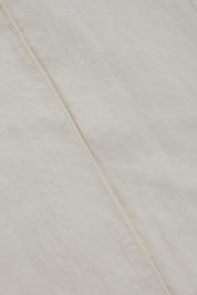 Pantalon Jog Crush zippé en Nylon froissé - Vanille