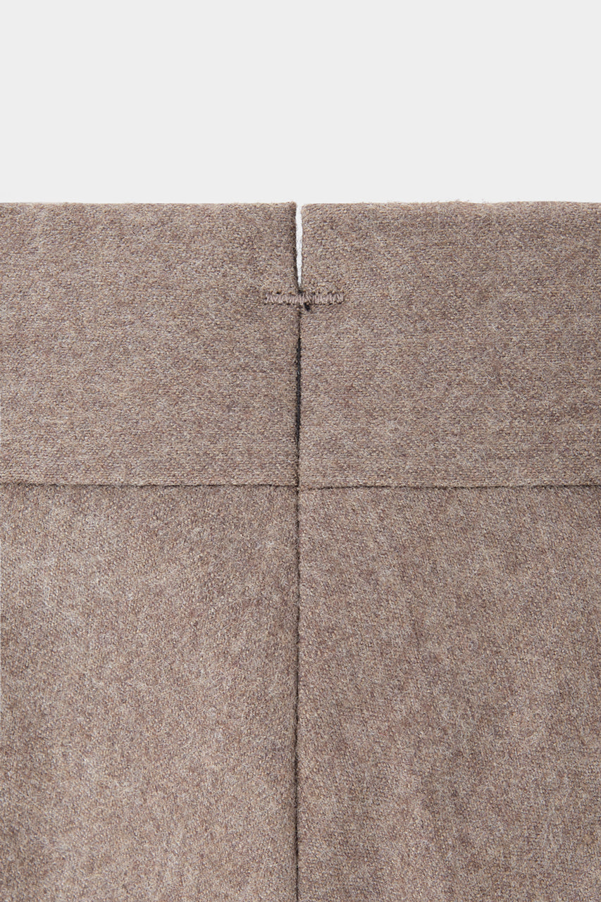 Pantalon classique flanelle - Beige