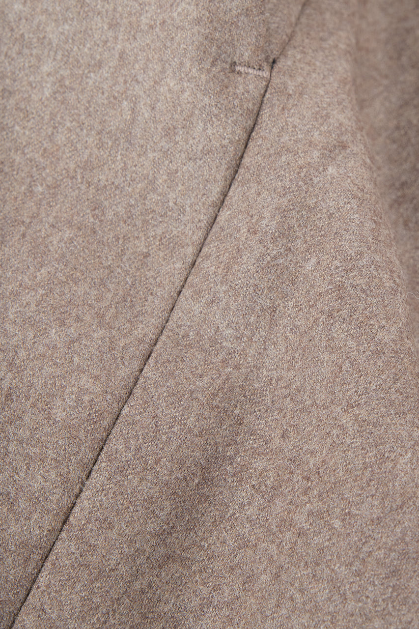 Pantalon classique flanelle - Beige
