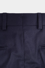 Pantalon classique flanelle - Marine