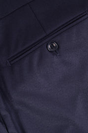 Pantalon classique flanelle - Marine