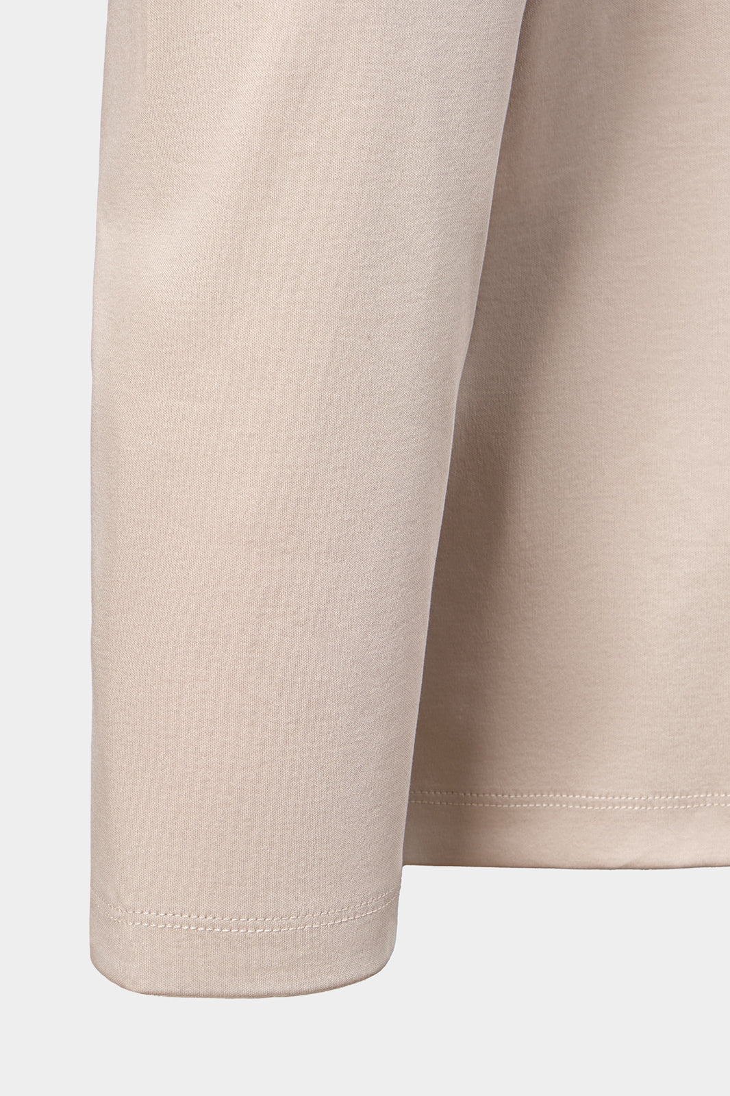 Long-sleeve ice cotton T-shirt - Beige - to be checked by Dorit