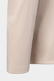 Long-sleeve ice cotton T-shirt - Beige - to be checked by Dorit