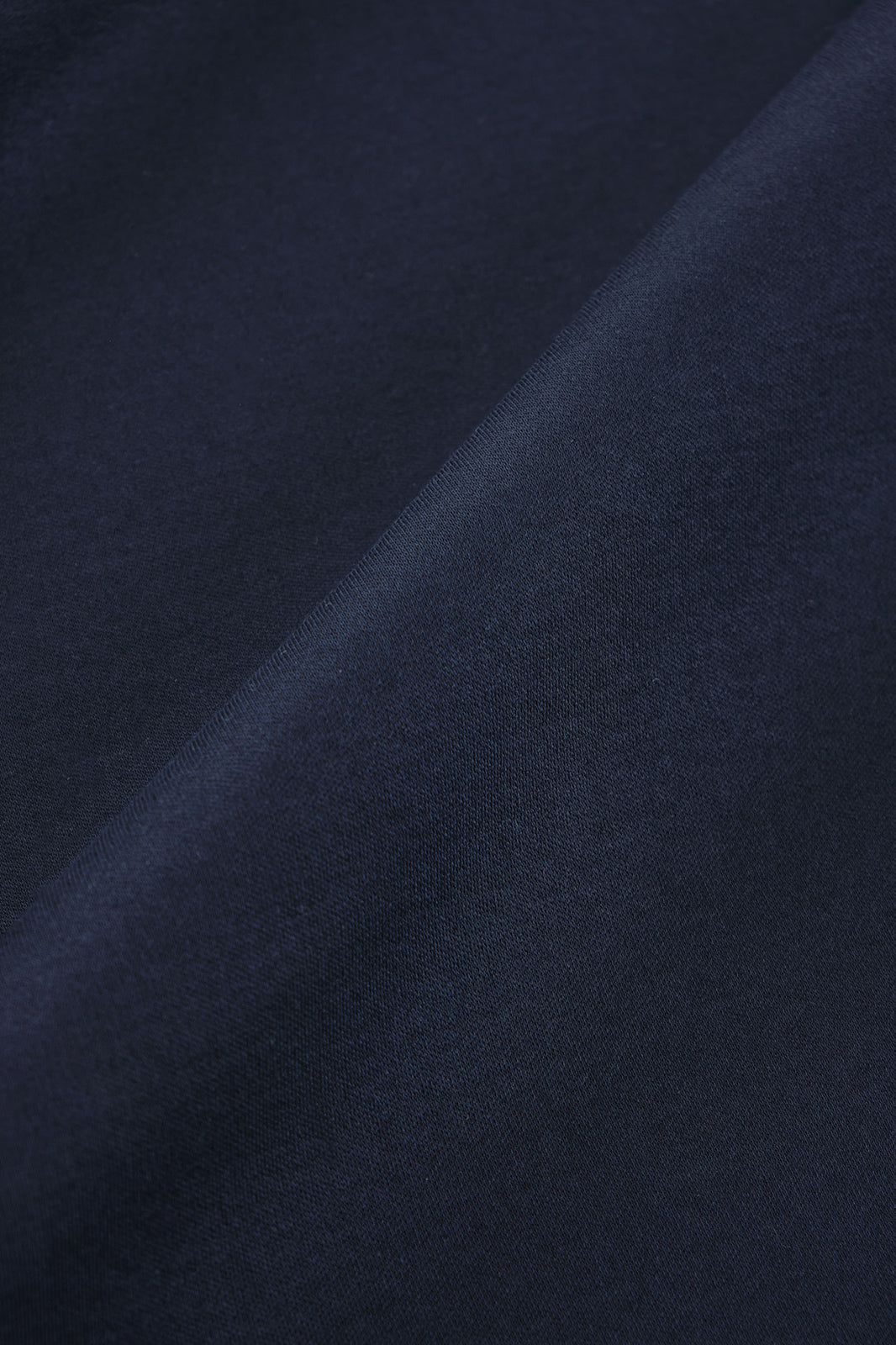 T-shirt manches longues en ice coton - Marine